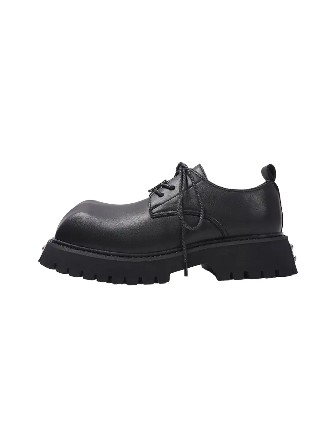 PINJIAHUI | Metal Embellished Chunky Platform Derby Shoes