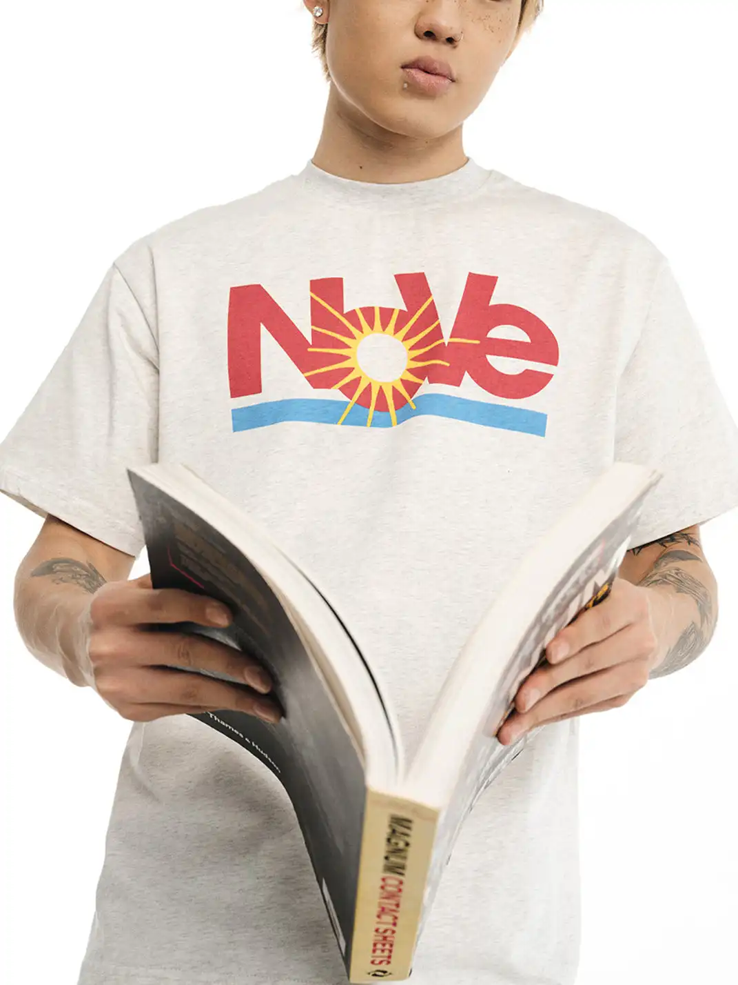 NOVACAM | Parody Print Short Sleeve T-Shirt