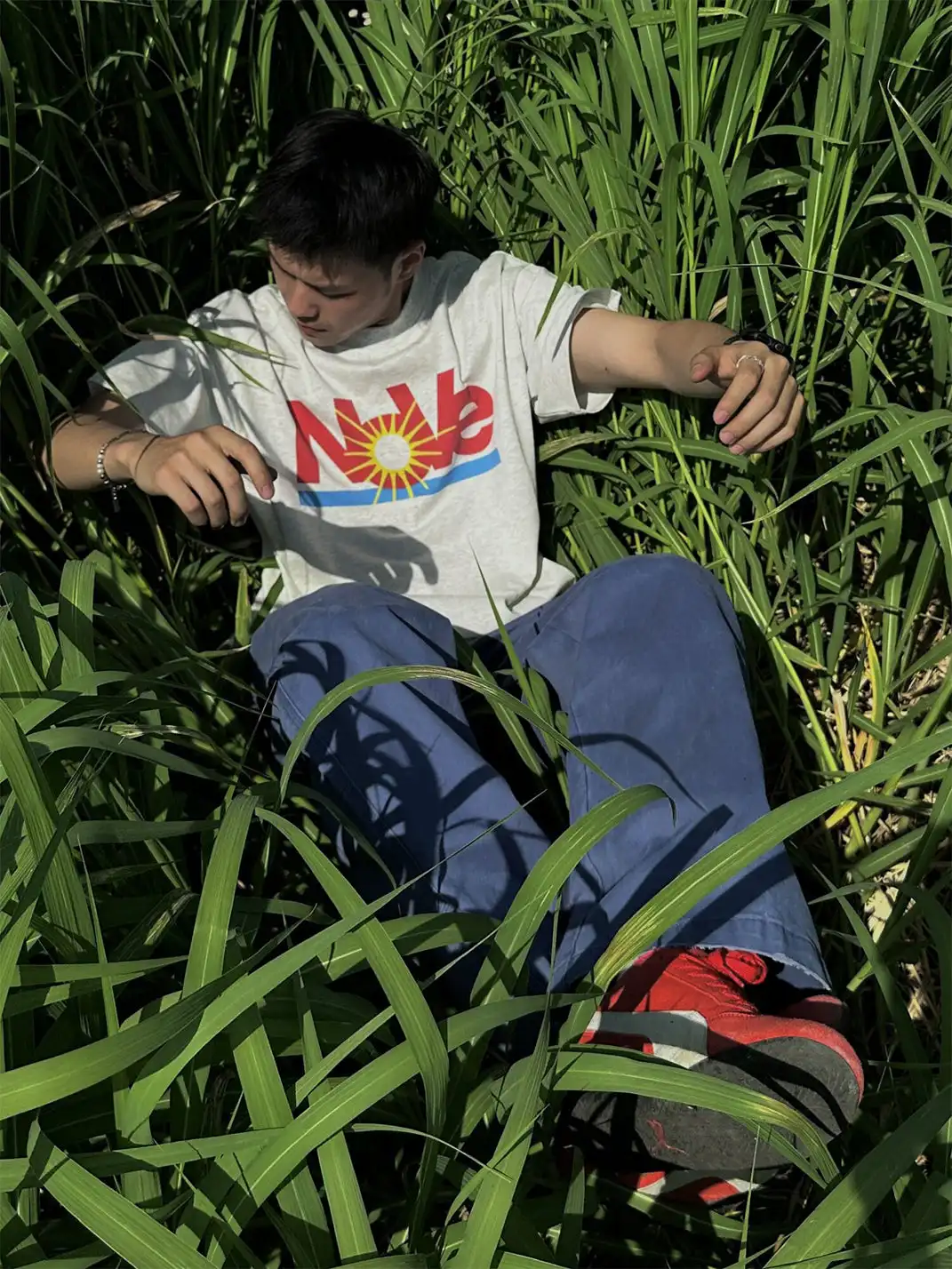 NOVACAM | Parody Print Short Sleeve T-Shirt