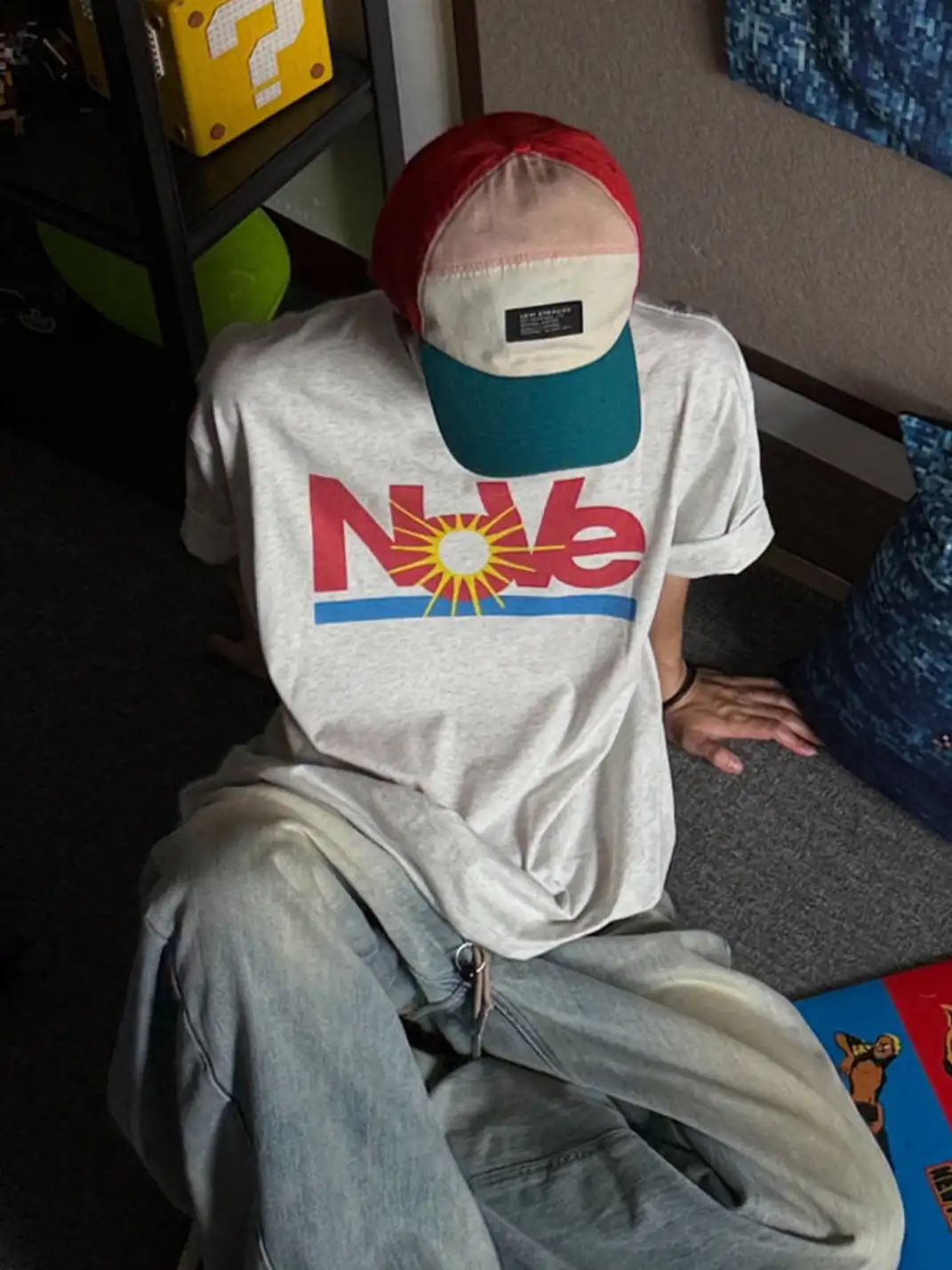 NOVACAM | Parody Print Short Sleeve T-Shirt