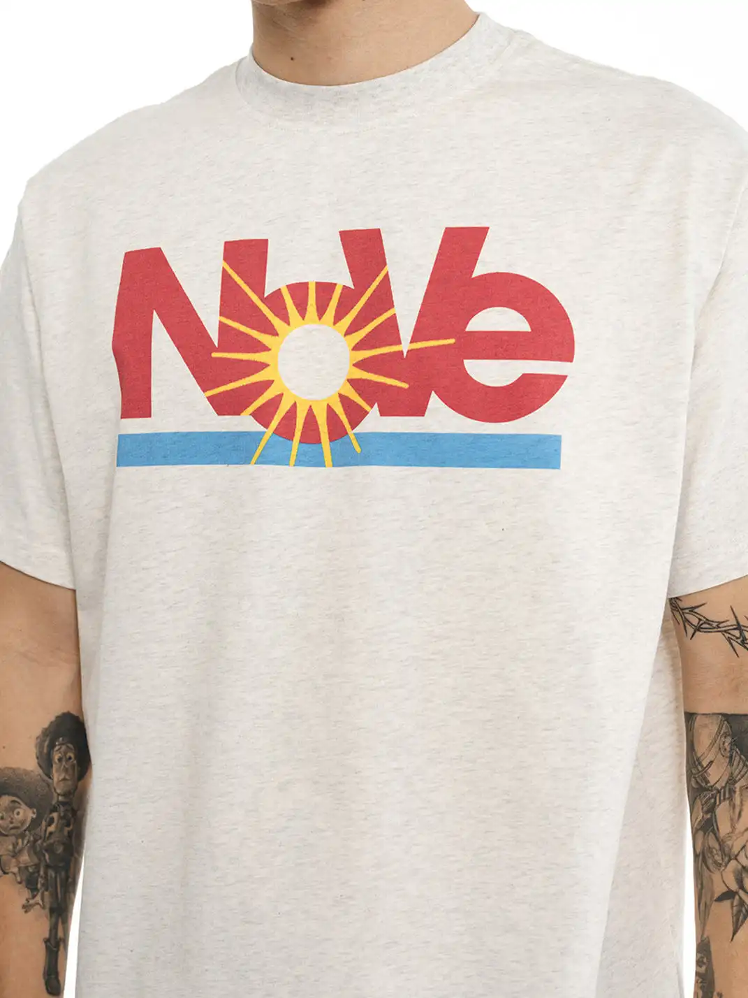 NOVACAM | Parody Print Short Sleeve T-Shirt