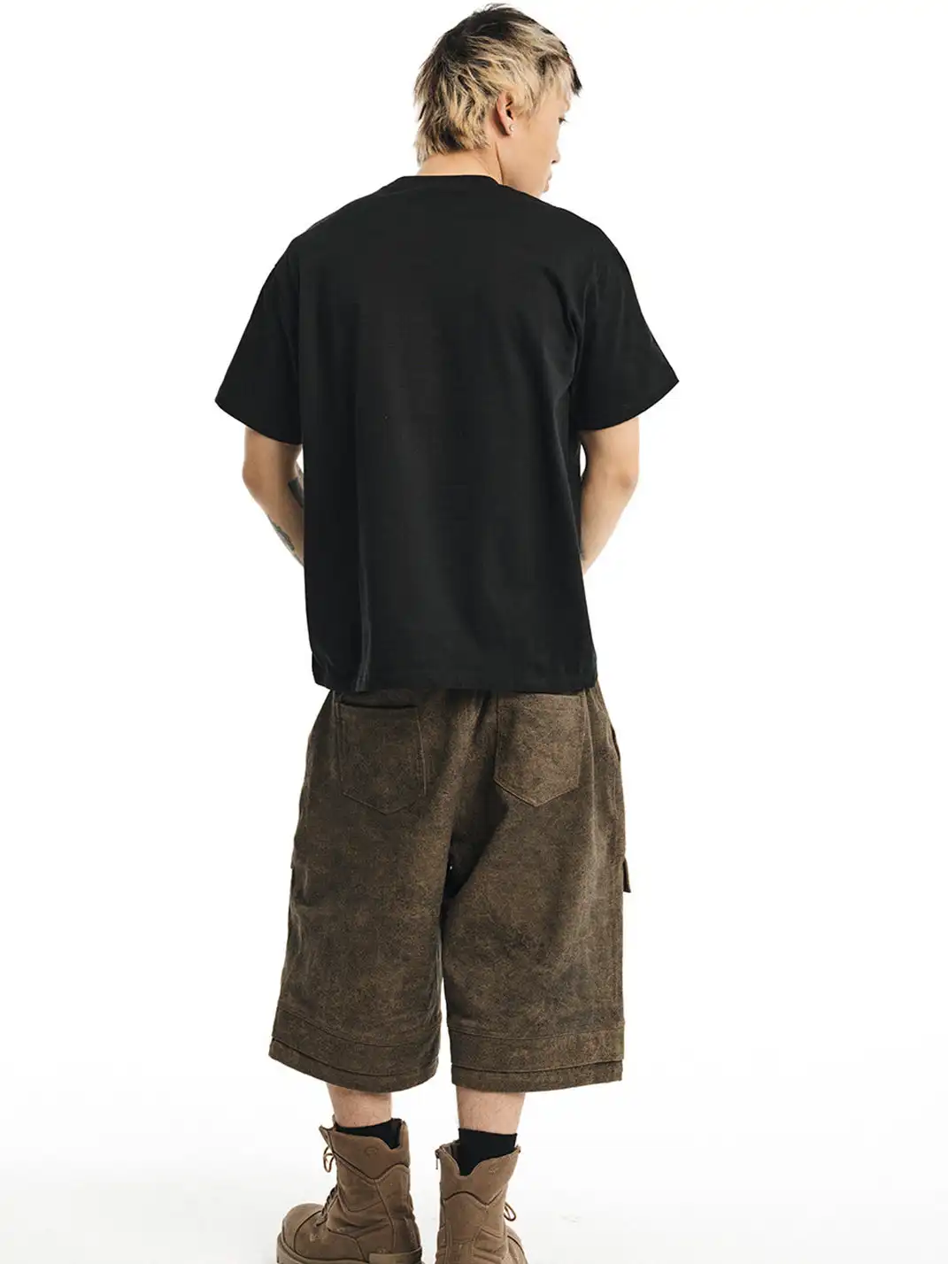 NOVACAM | Parody Print Short Sleeve T-Shirt