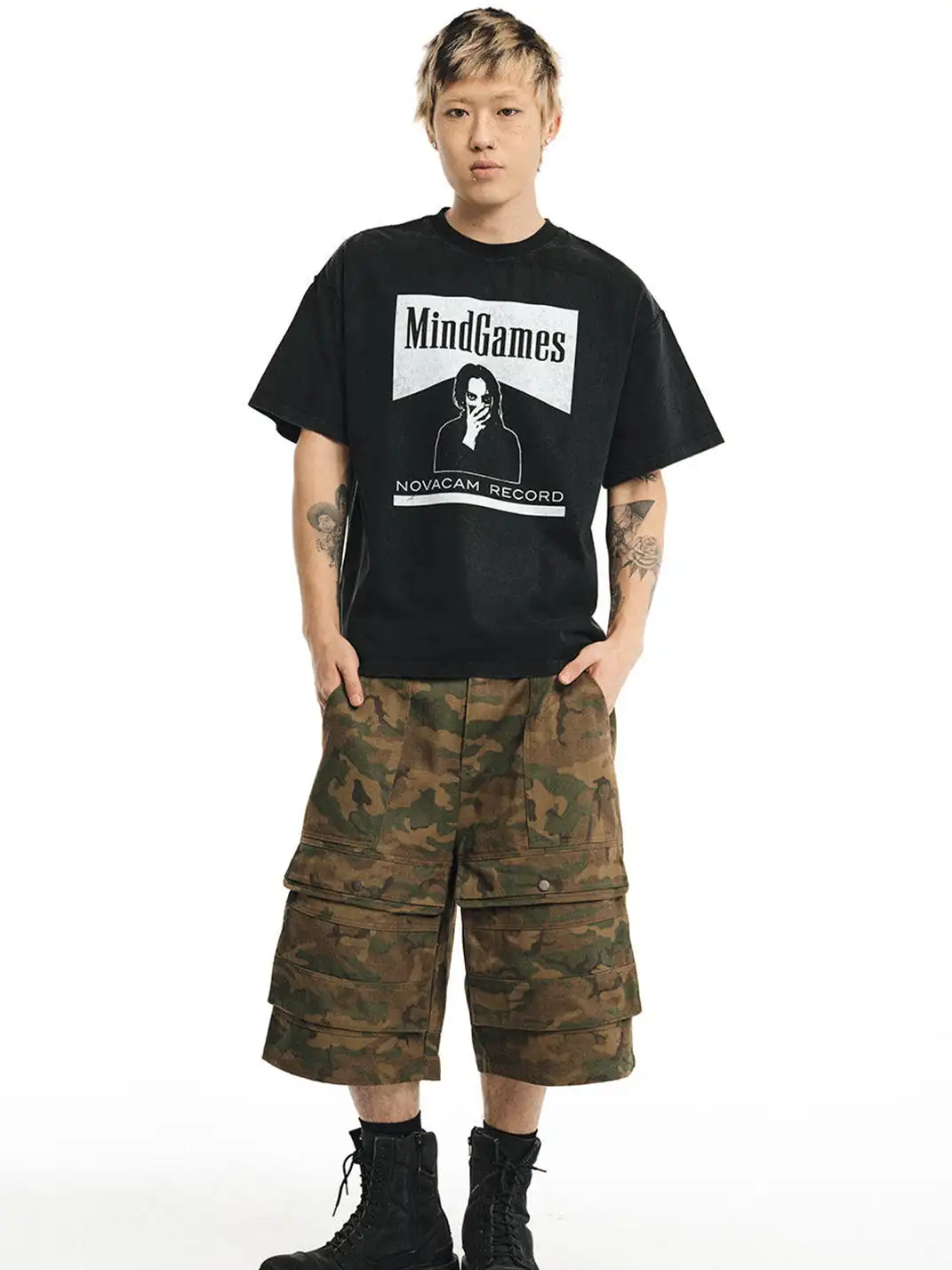 NOVACAM | Street Style Funny Parody Print T-Shirt