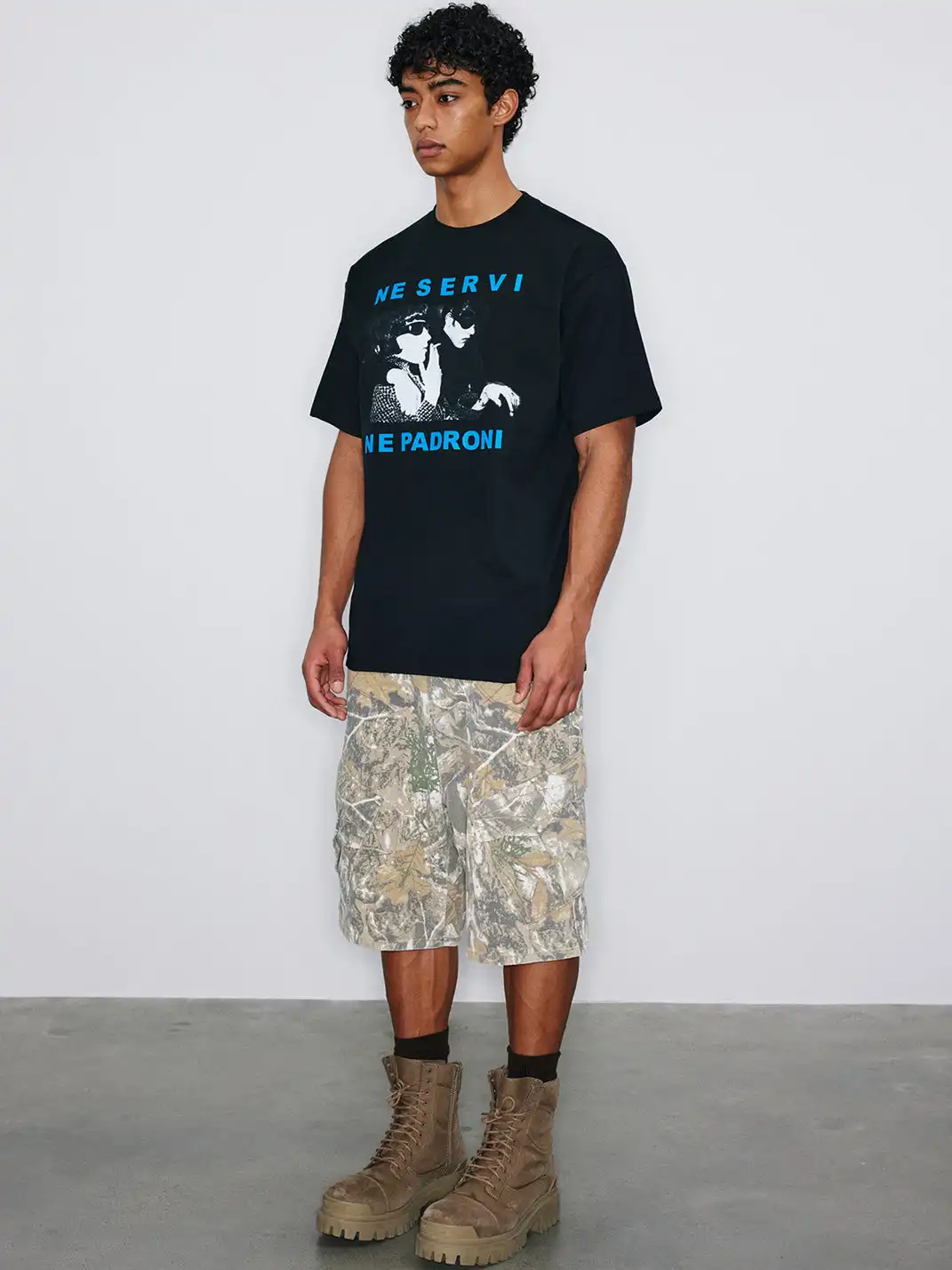 NOVACAM | Vintage Branch Camo Cargo Shorts