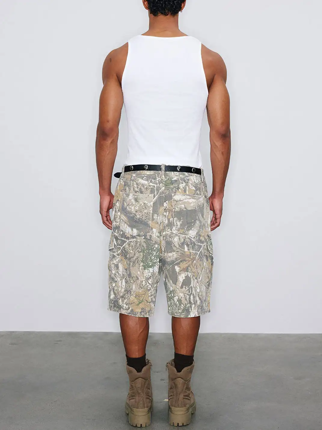 NOVACAM | Vintage Branch Camo Cargo Shorts