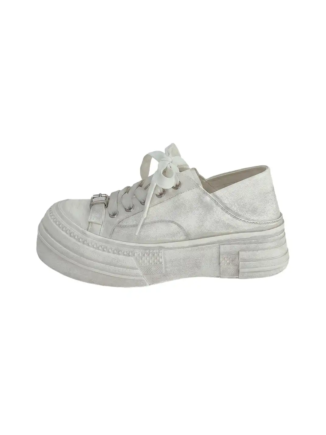 Mooreyu | Brush Wash Casual Versatile Distressed Skate Shoes