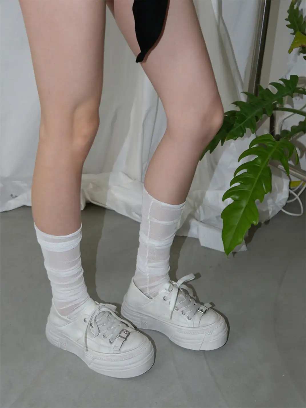 Mooreyu | Brush Wash Casual Versatile Distressed Skate Shoes