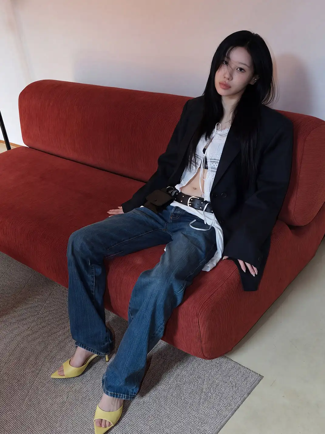 Mooreyu | Pointed Toe Open Toe Stiletto Heels