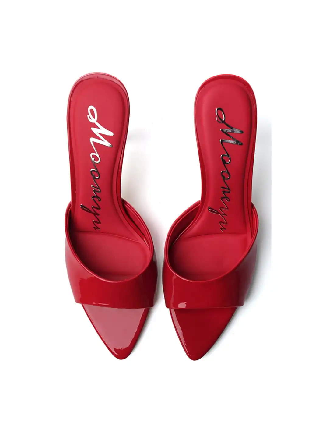 Mooreyu | Pointed Toe Open Toe Stiletto Heels