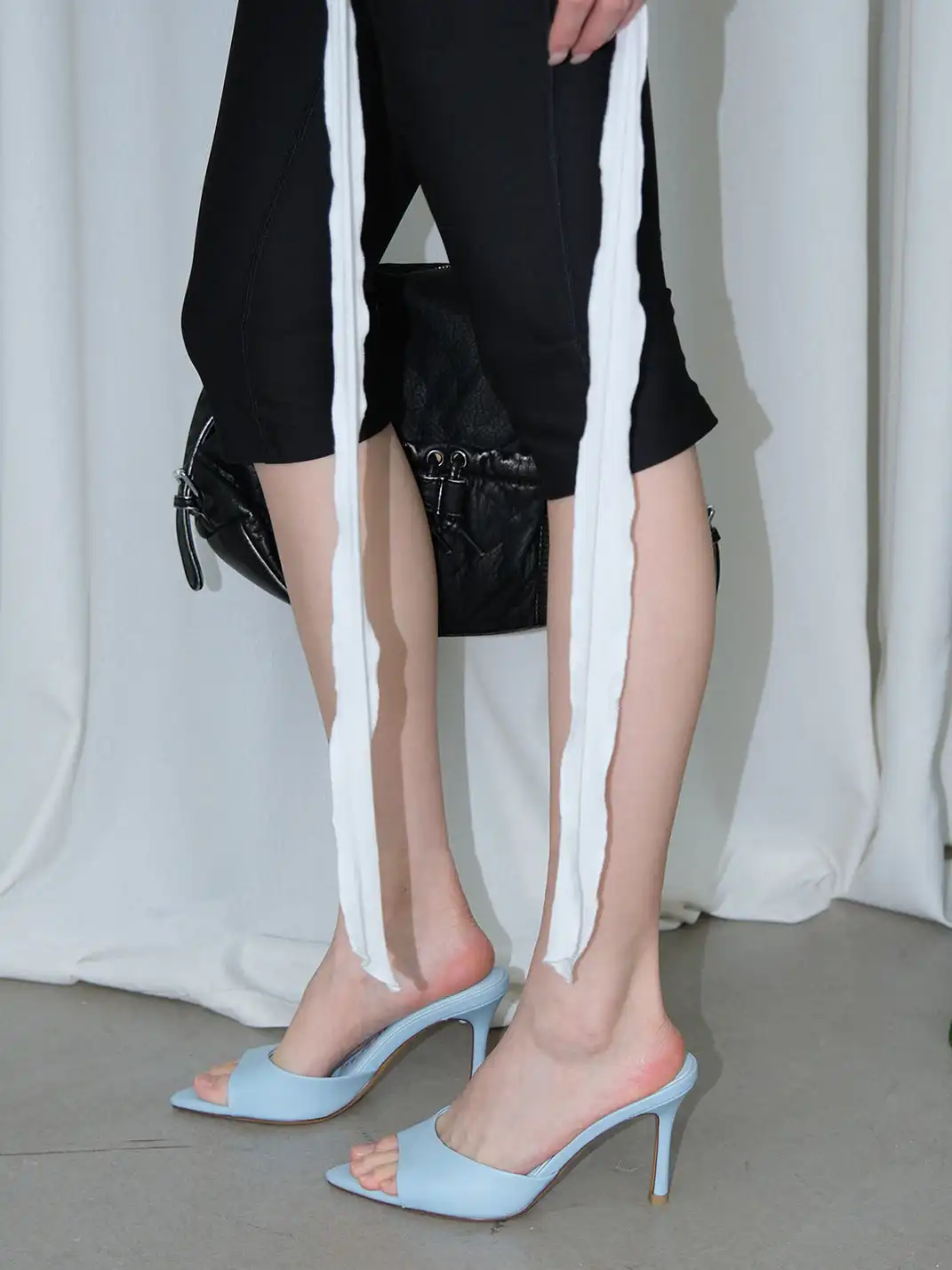 Mooreyu | Pointed Toe Open Toe Stiletto Heels