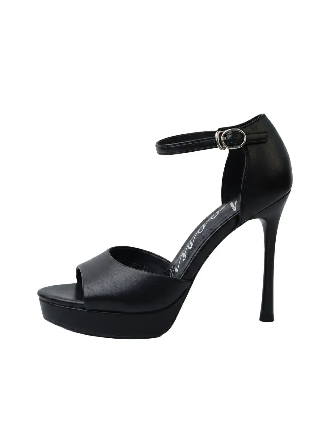 Mooreyu | Peep Toe Ankle Strap Stiletto Heels