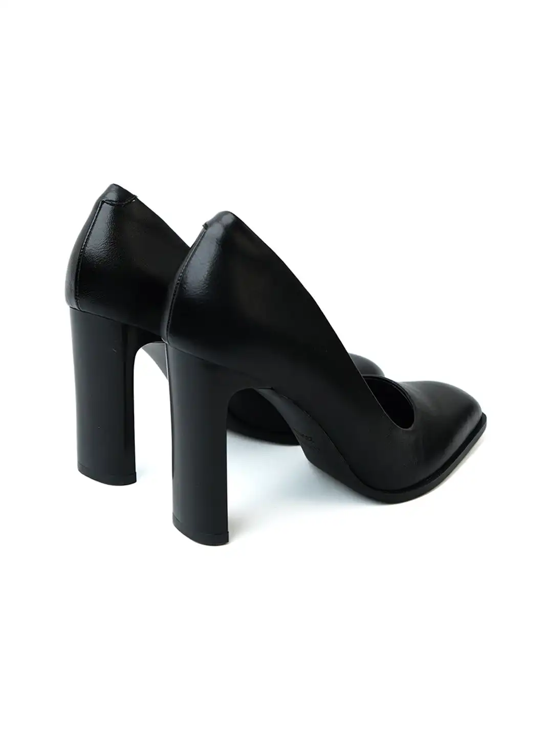 Mooreyu | Pointed Toe Slip On High Heels