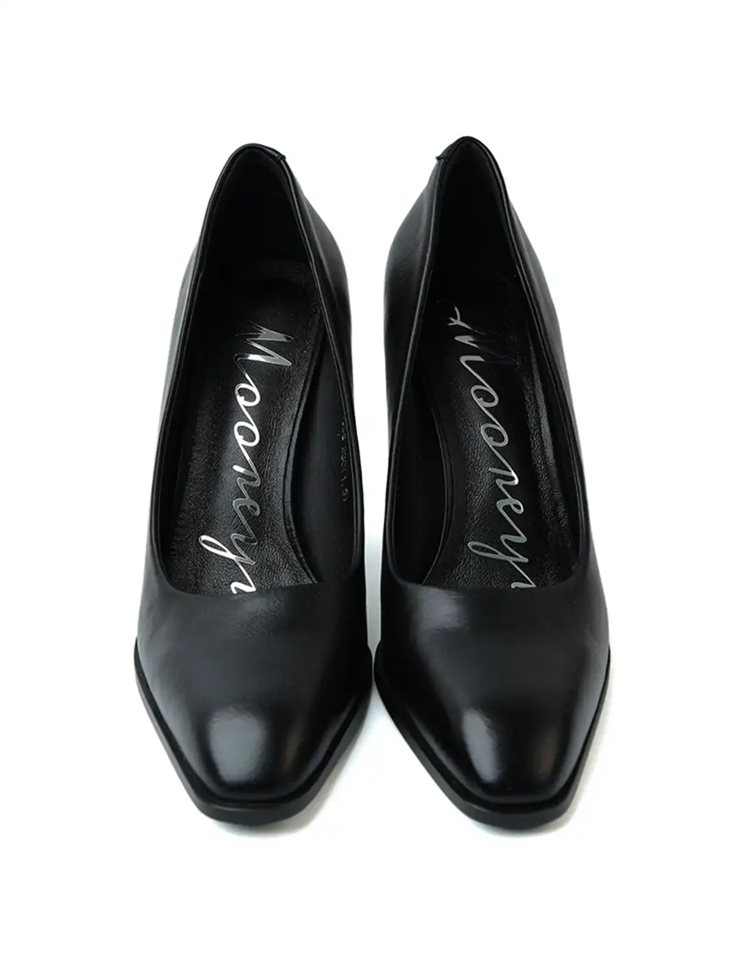 Mooreyu | Pointed Toe Slip On High Heels