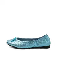 Mooreyu | Bow Detail Quilted Ballet Flats