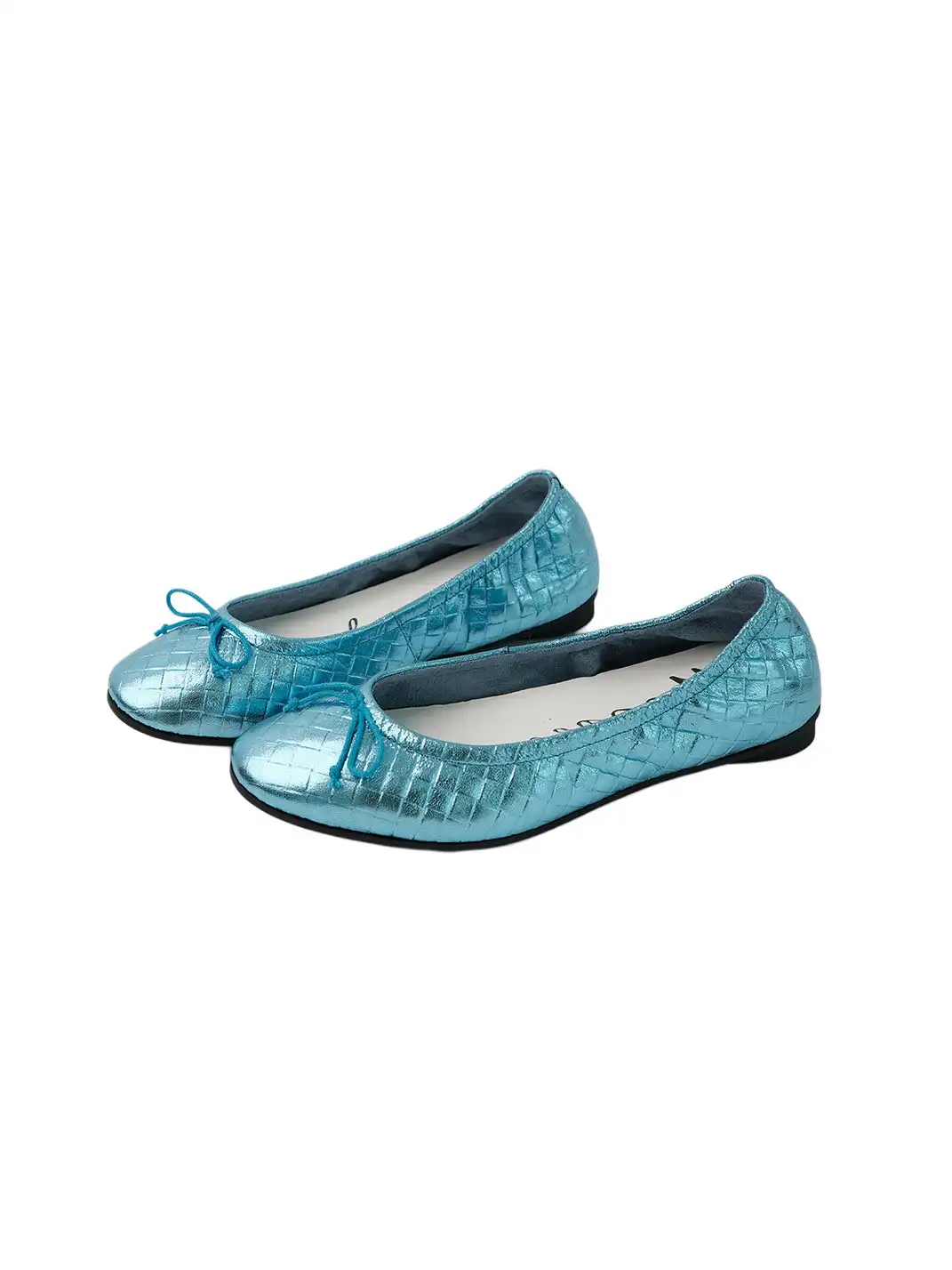 Mooreyu | Bow Detail Quilted Ballet Flats