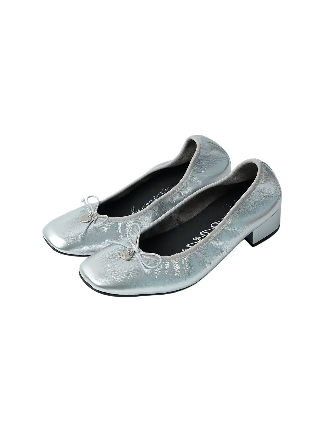 Mooreyu | Bow Low-Cut Slip-On Mary Jane Shoes