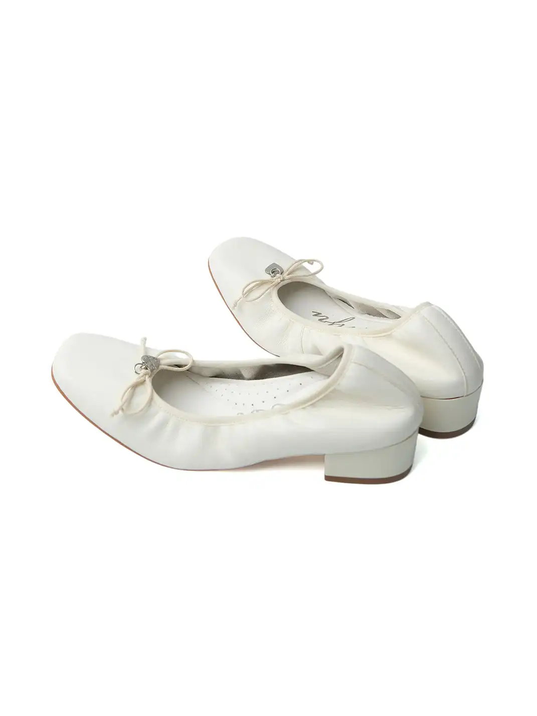 Mooreyu | Bow Low-Cut Slip-On Mary Jane Shoes