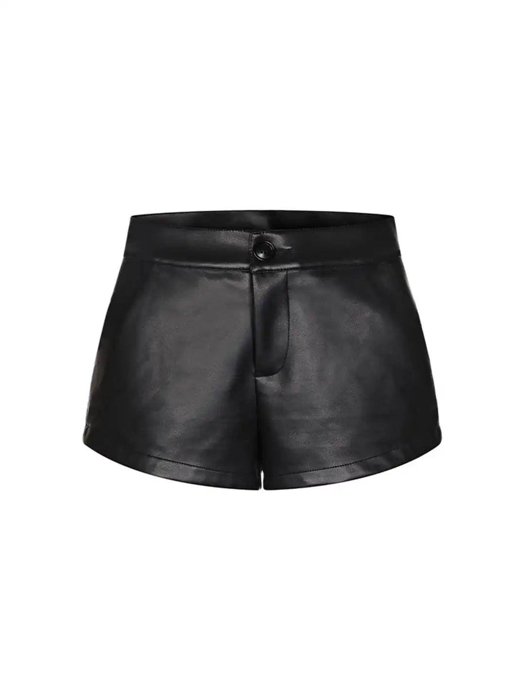HiimDai | Hugging Hip Leather Shorts