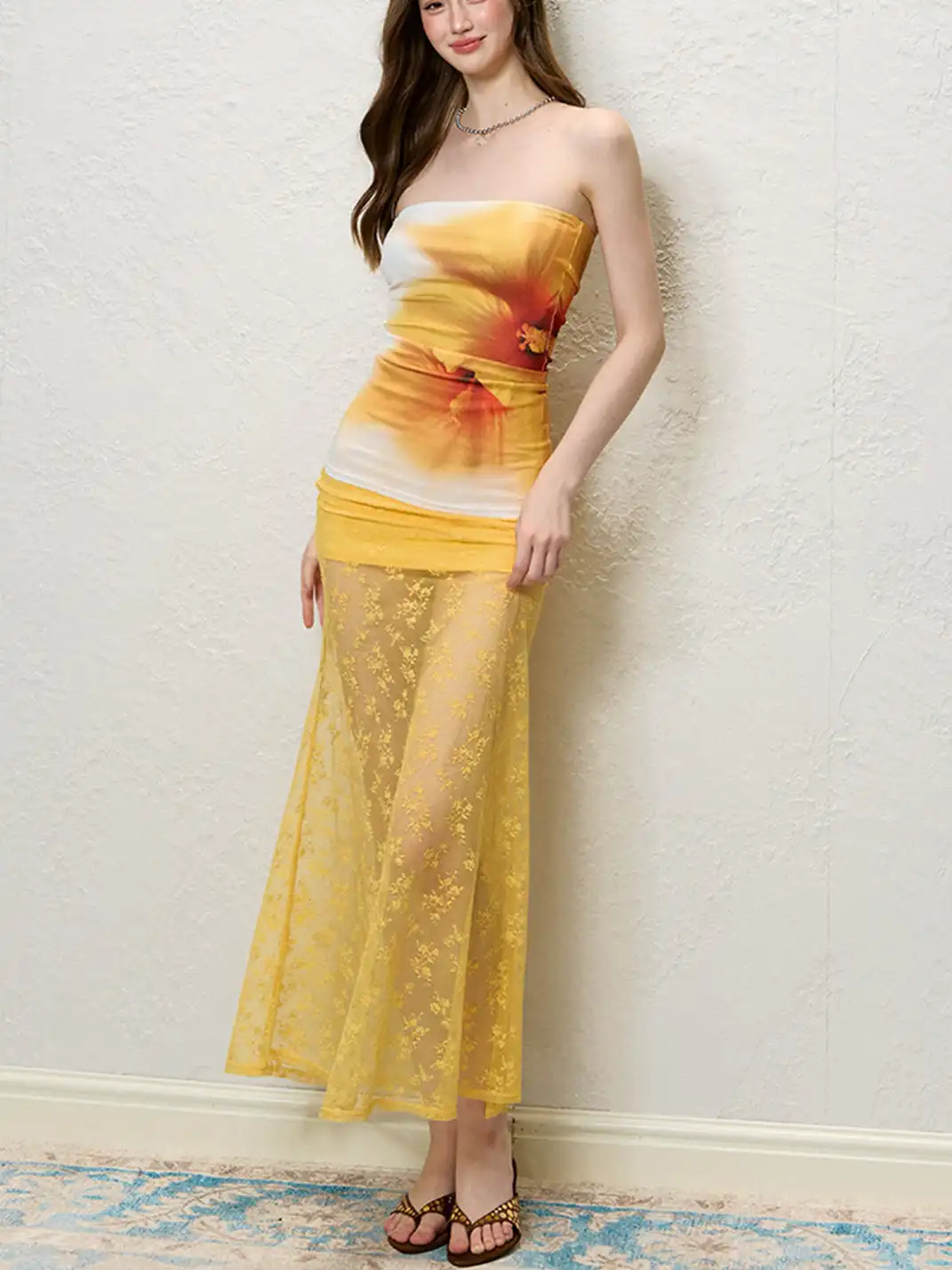 HiimDai | High Stretch Slim Fit Tube Top