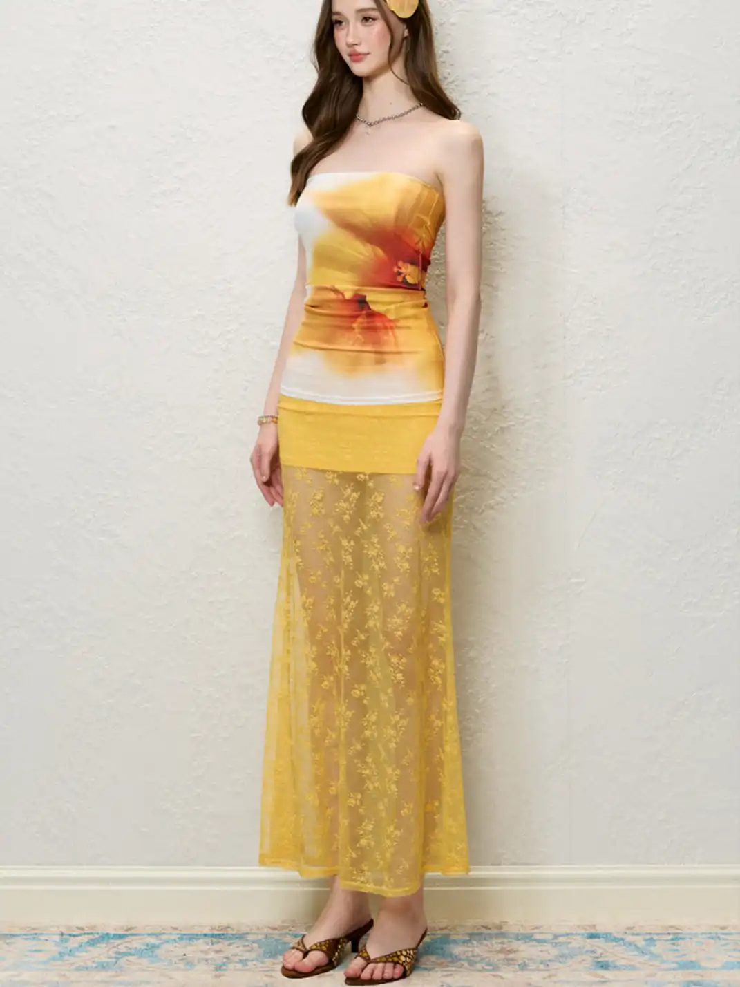 HiimDai | High Stretch Slim Fit Tube Top