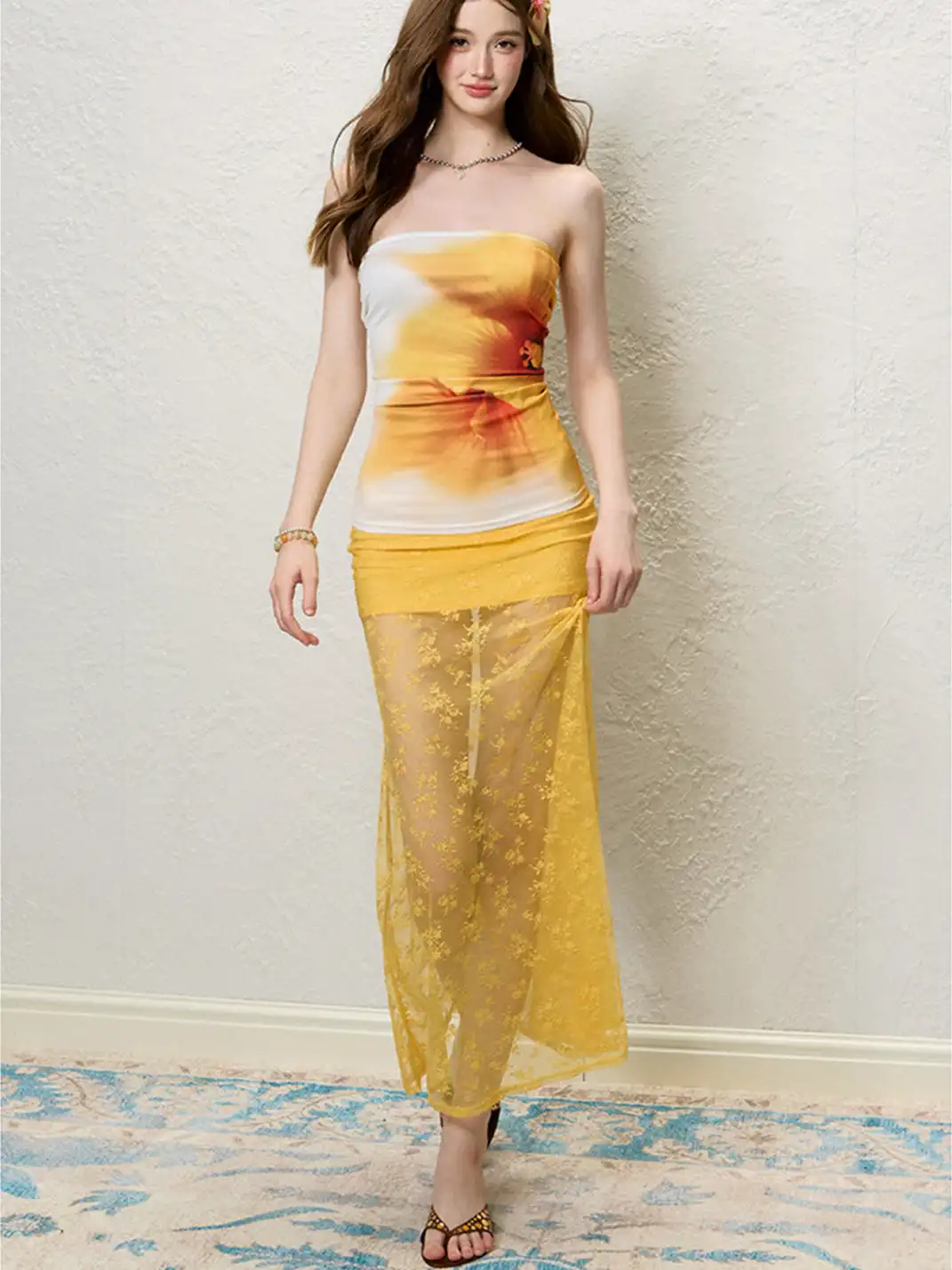 HiimDai | High Stretch Slim Fit Tube Top