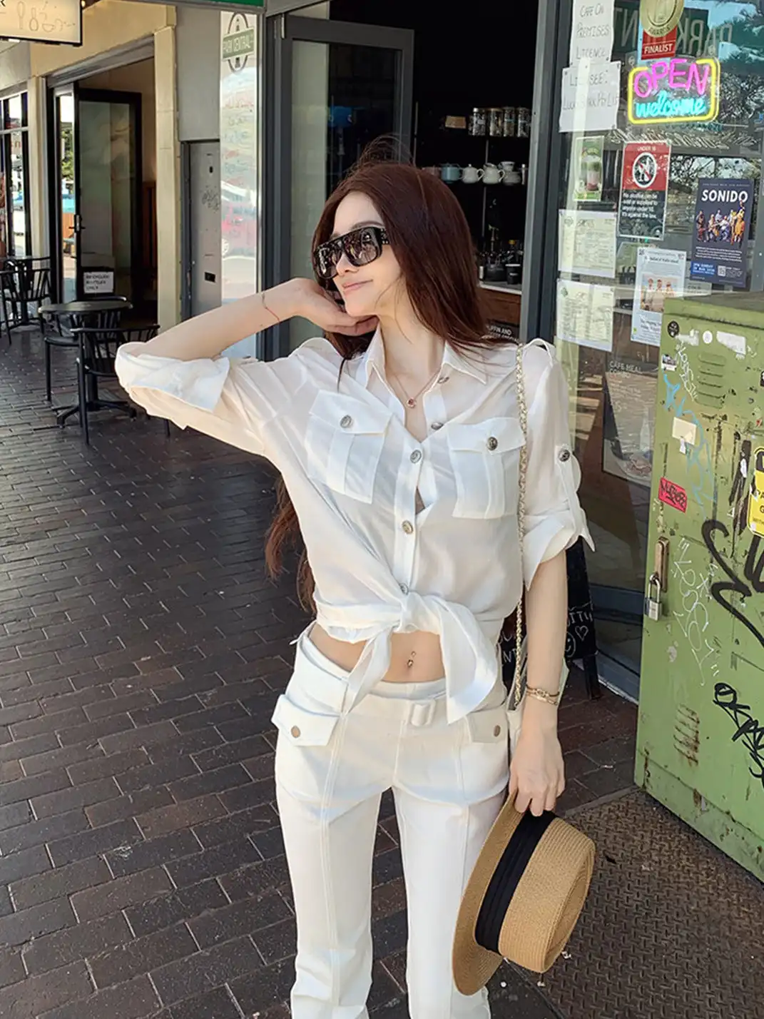 HiimDai | Tencel Linen Loose Shirt