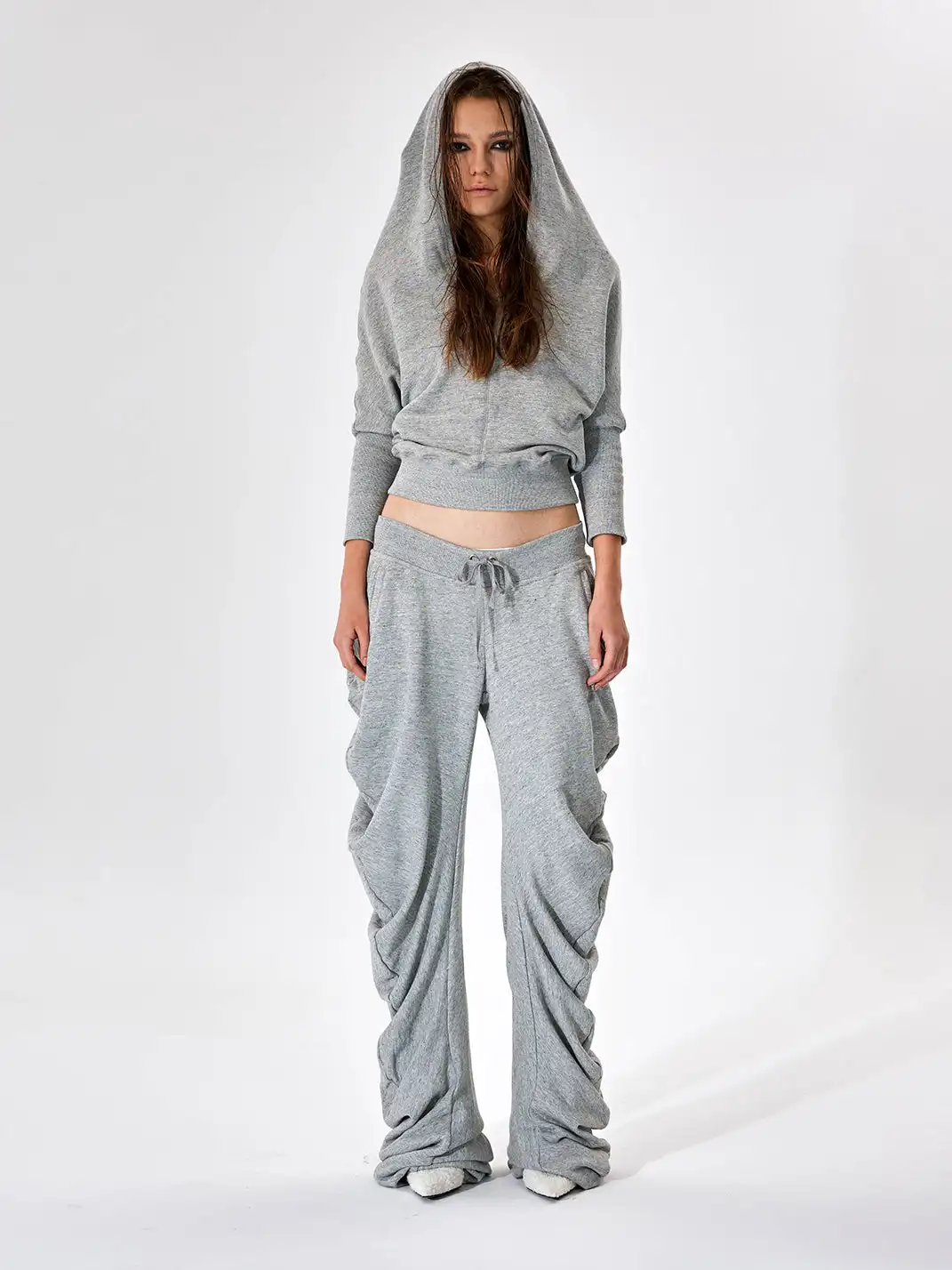 JUSTLIK3US | V-Neck Cardigan Sports Hooded Sweatshirt