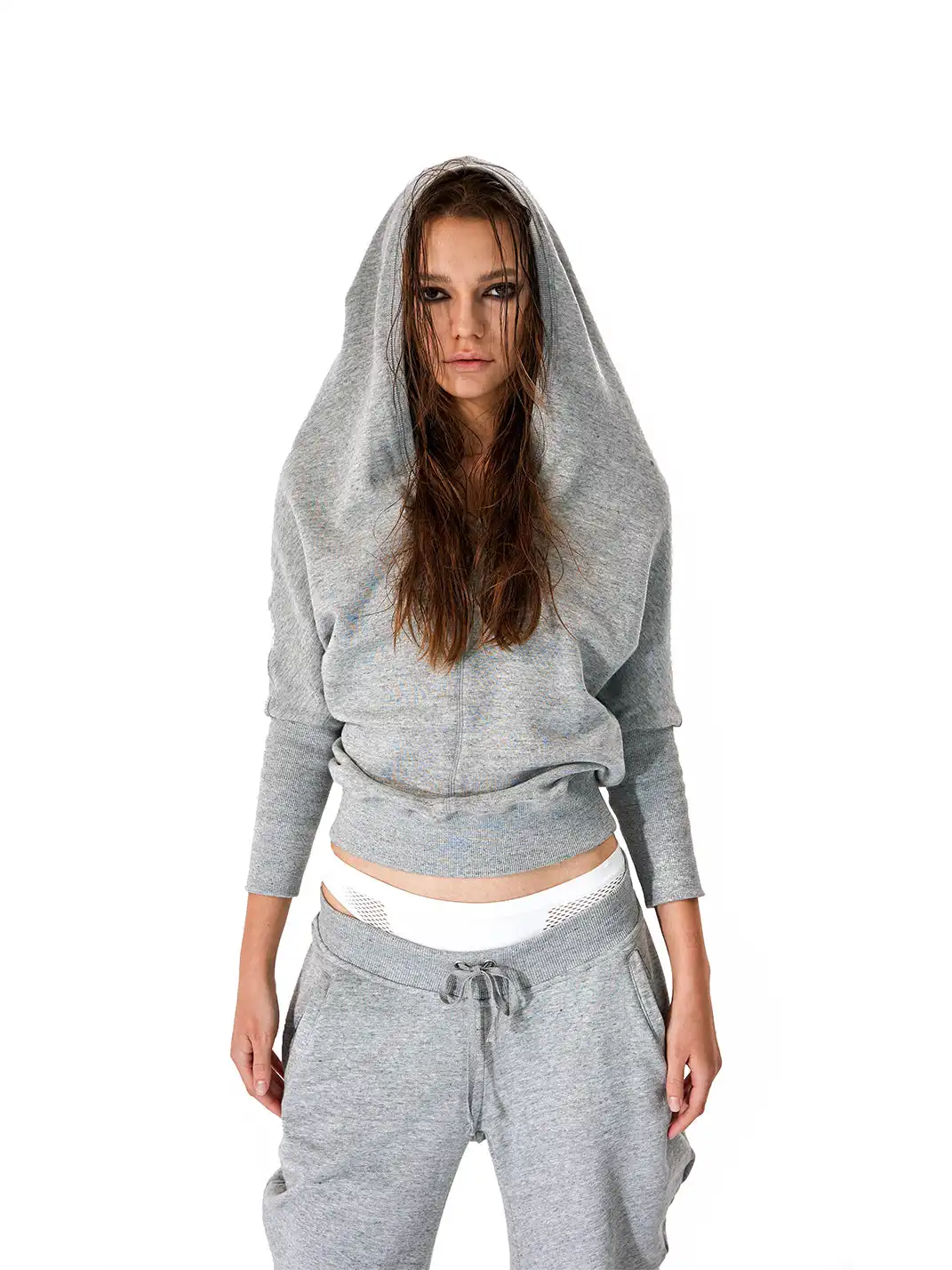 JUSTLIK3US | V-Neck Cardigan Sports Hooded Sweatshirt
