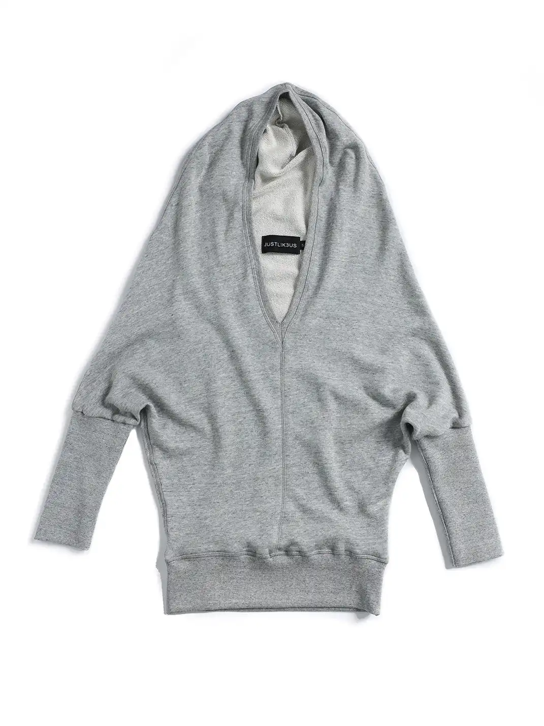 JUSTLIK3US | V-Neck Cardigan Sports Hooded Sweatshirt
