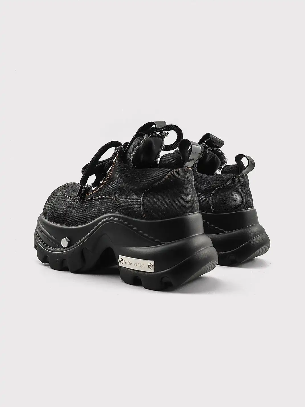 RONG | Denim Platform Chunky Shoes