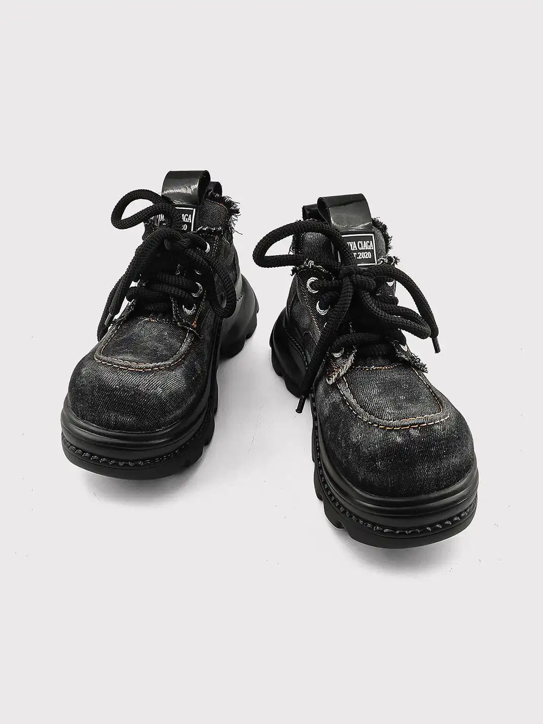 RONG | Denim Platform Chunky Shoes