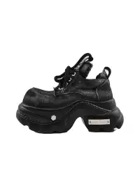 RONG | Denim Platform Chunky Shoes