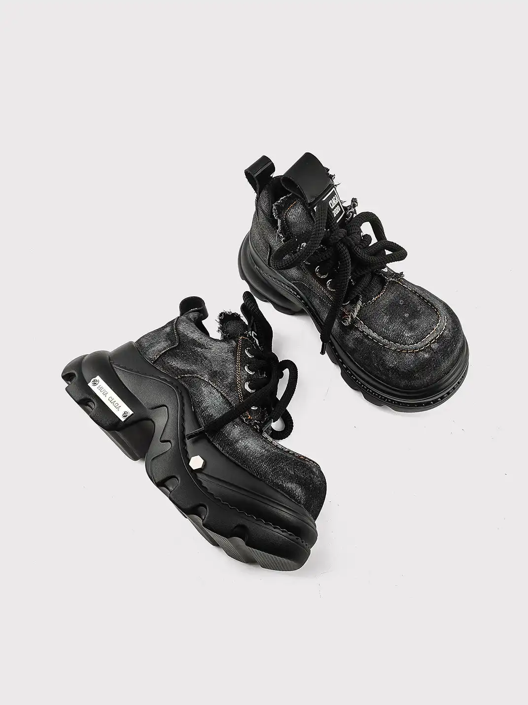 RONG | Denim Platform Chunky Shoes