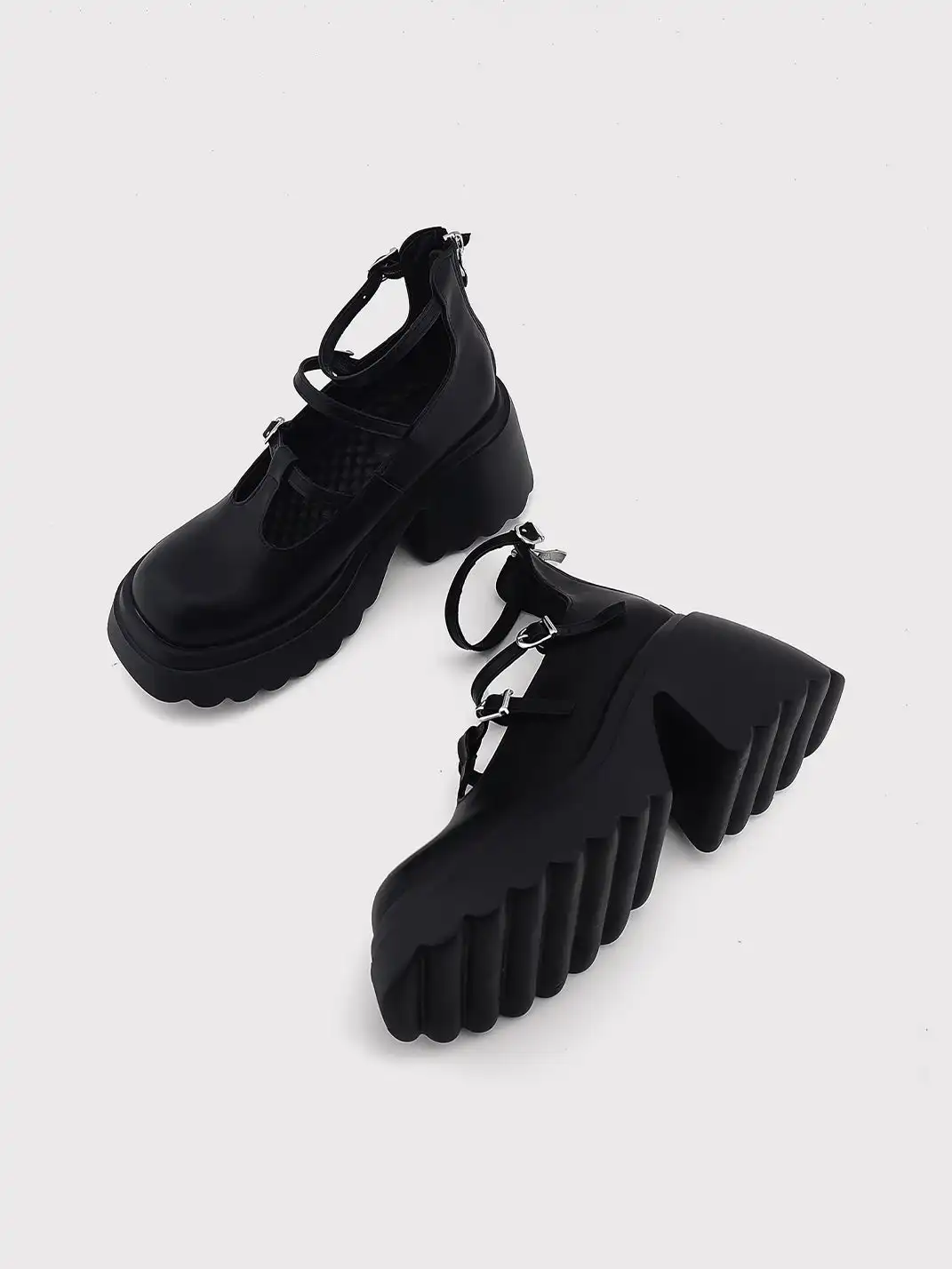 RONG | Platform High-Heeled Pumps