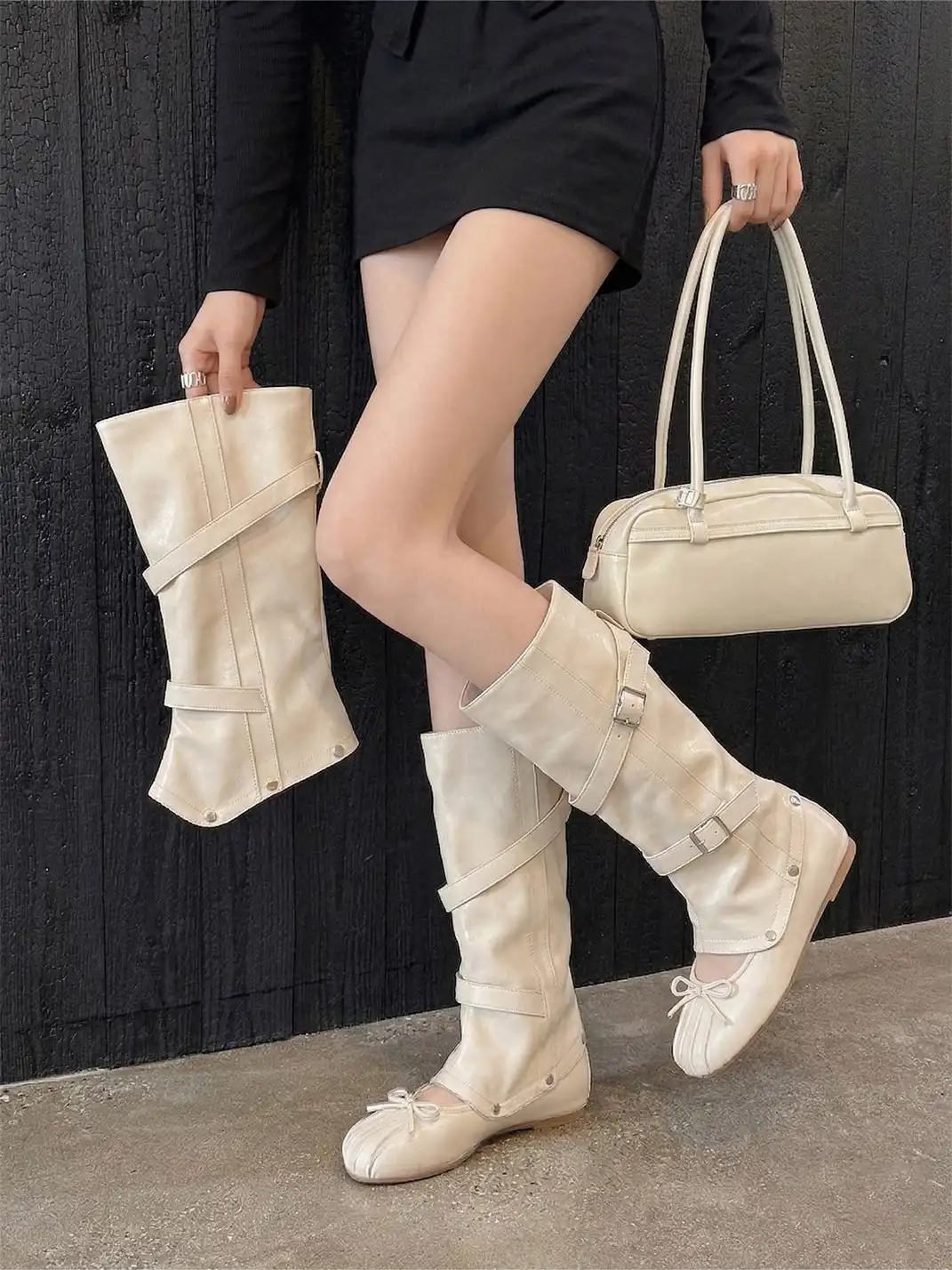 RONG | Detachable Slouchy Ballet Boots