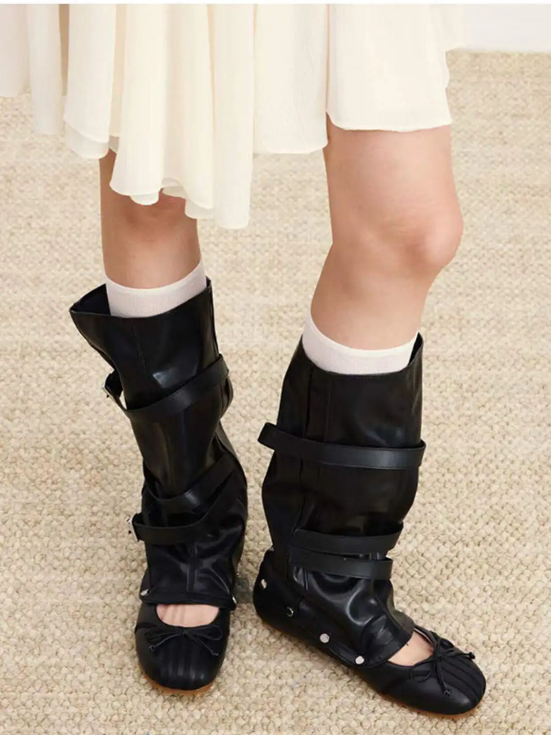 RONG | Detachable Slouchy Ballet Boots