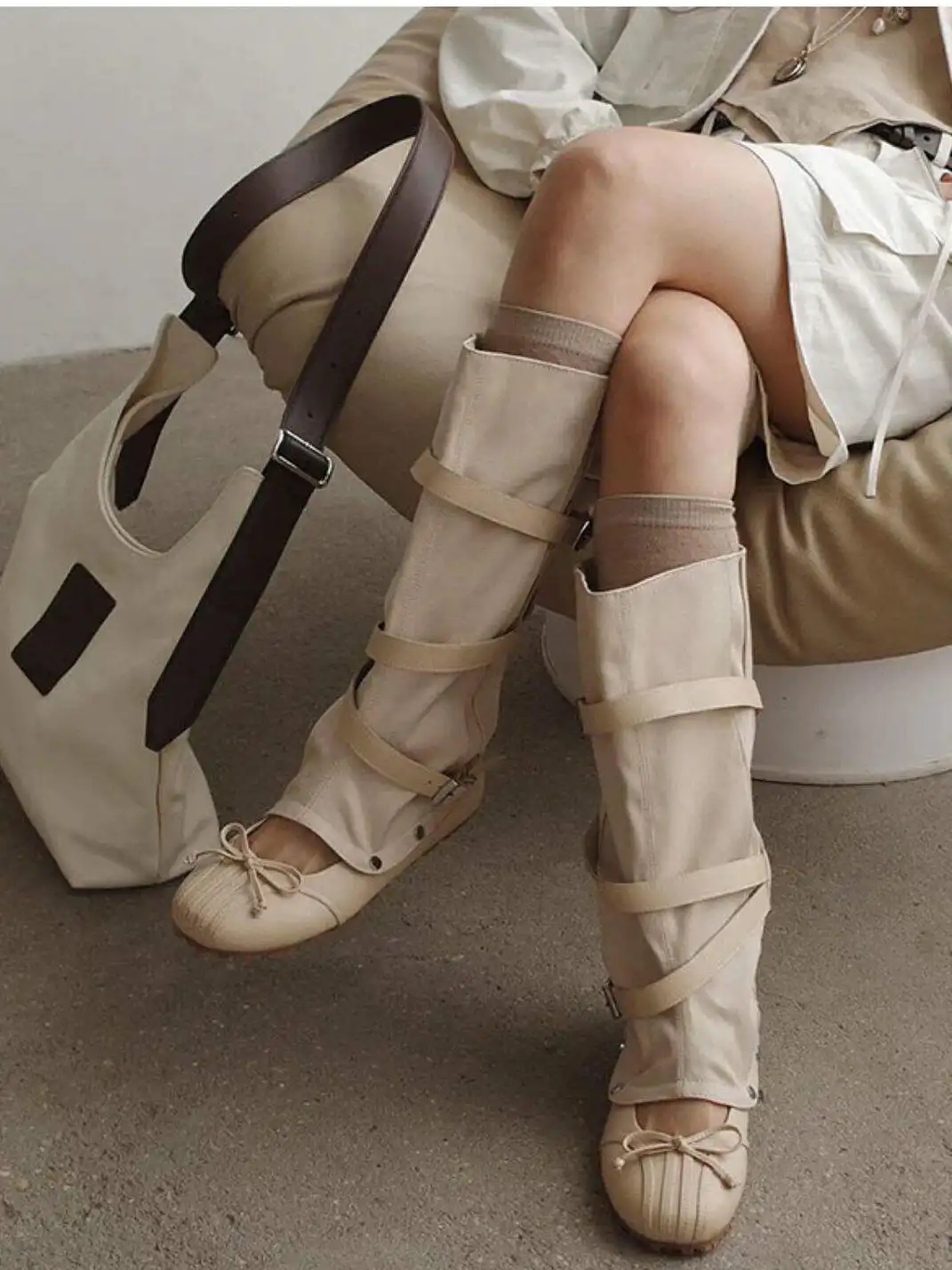 RONG | Detachable Slouchy Ballet Boots