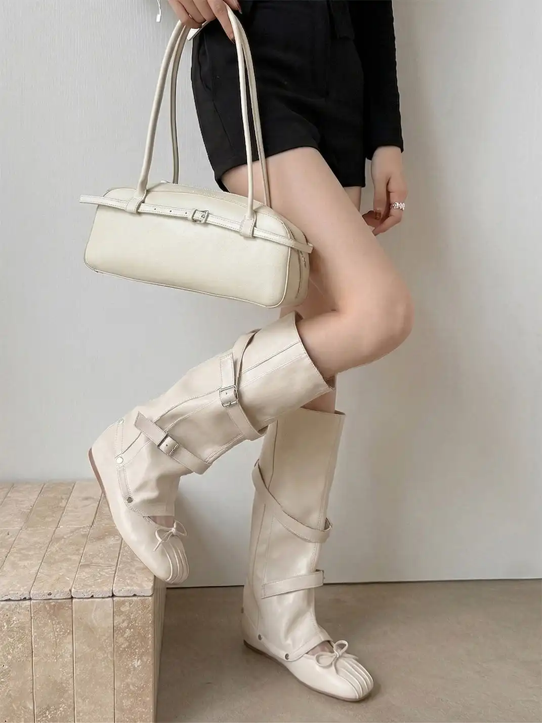 RONG | Detachable Slouchy Ballet Boots