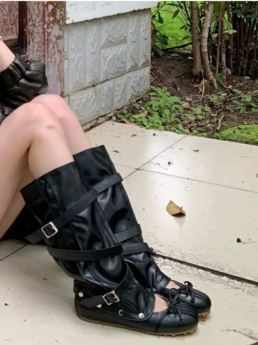 RONG | Detachable Slouchy Ballet Boots