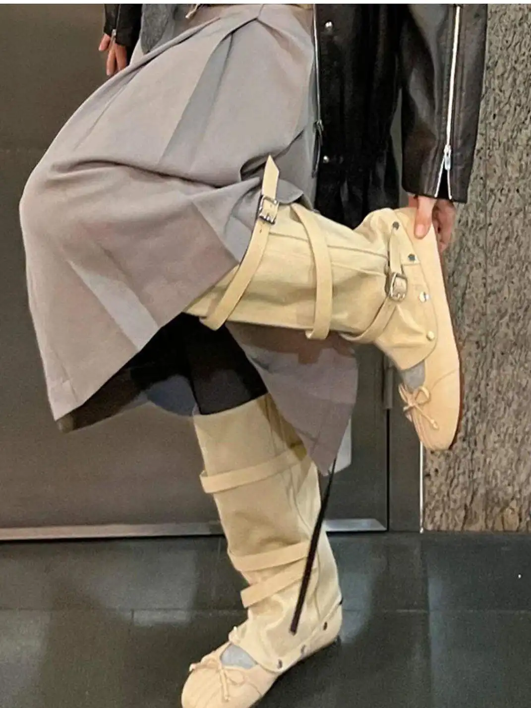 RONG | Detachable Slouchy Ballet Boots
