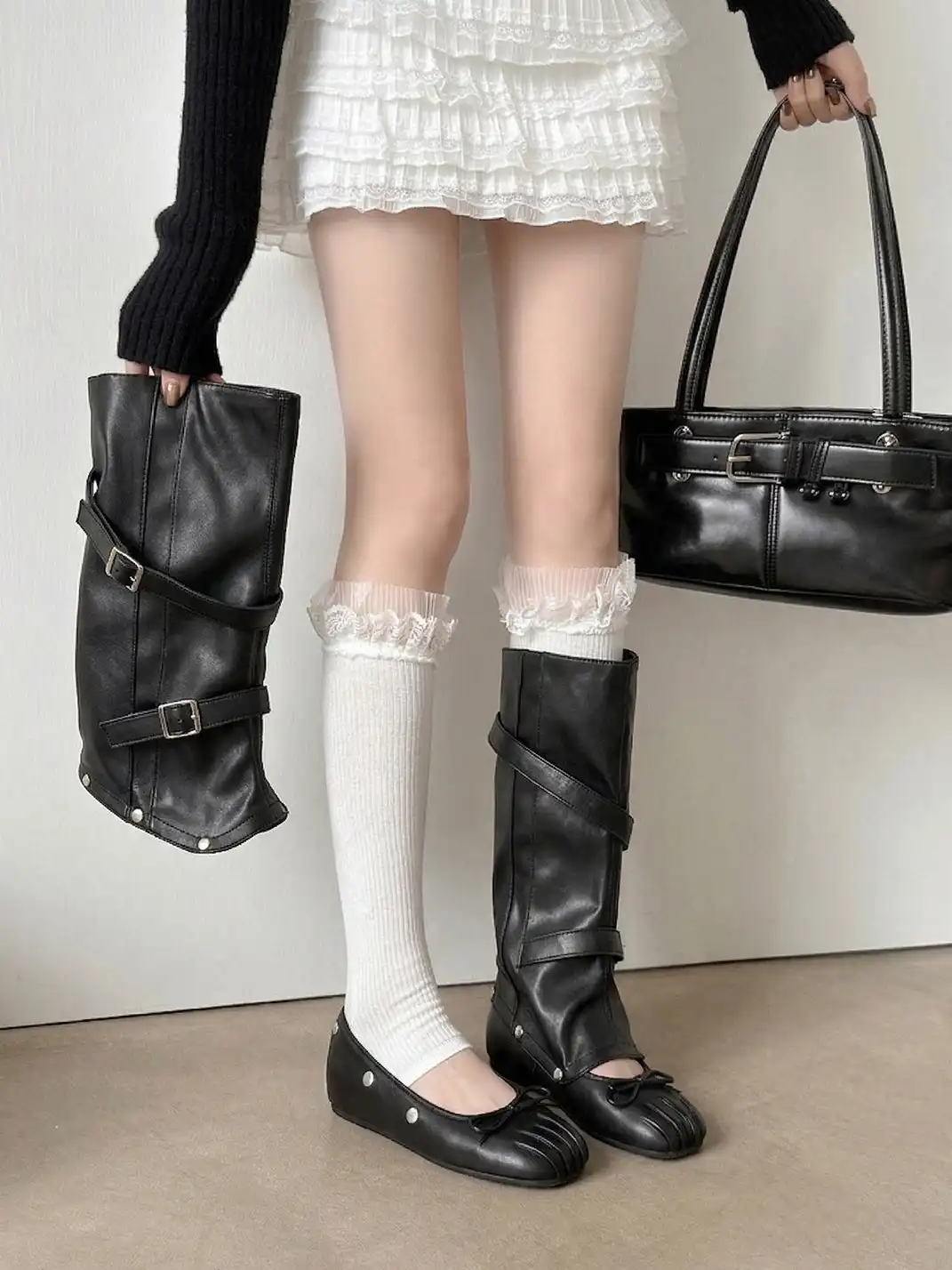 RONG | Detachable Slouchy Ballet Boots