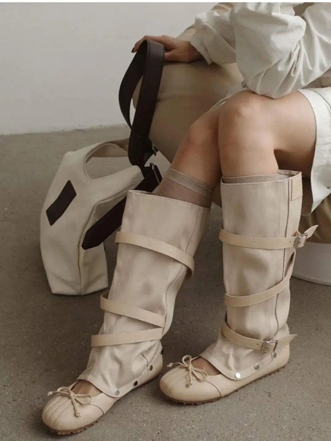 RONG | Detachable Slouchy Ballet Boots