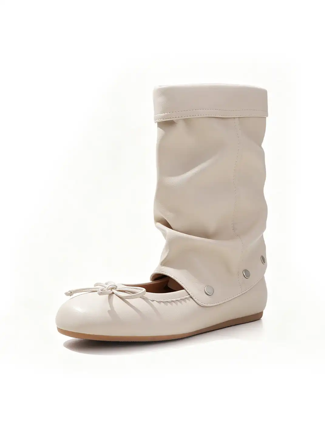 RONG | Detachable 2-Way Bow Sandal Boots