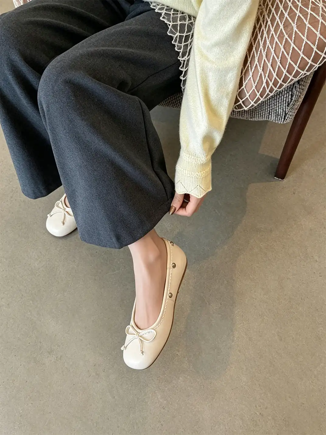 RONG | Detachable 2-Way Bow Sandal Boots