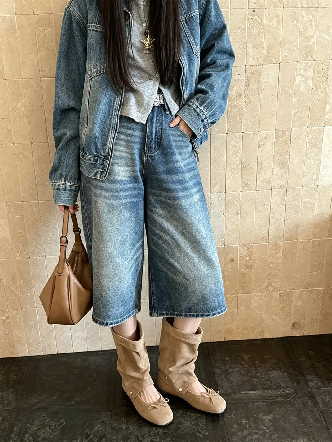 RONG | Detachable 2-Way Bow Sandal Boots