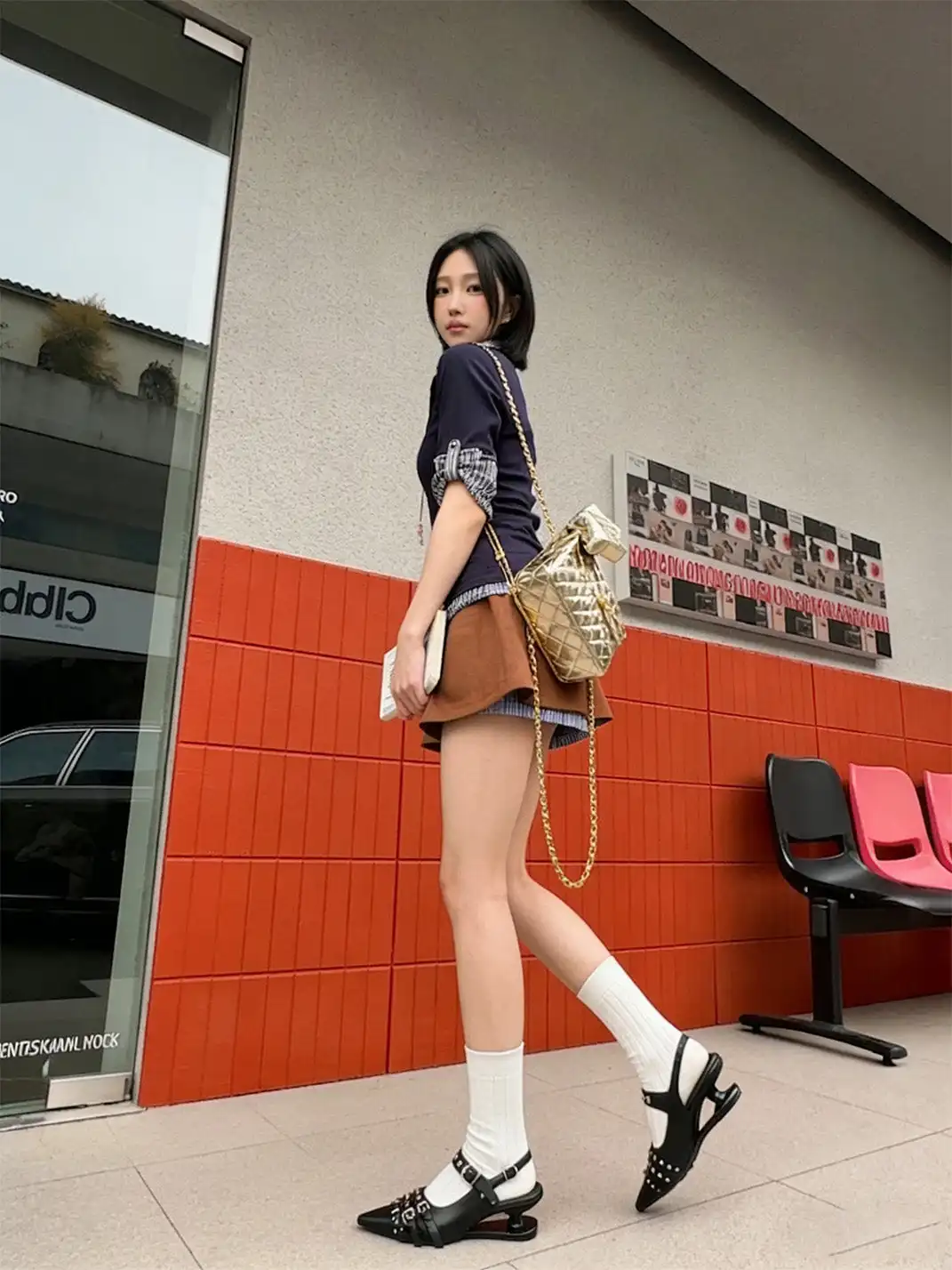 RONG | Pointed Toe Buckle Floating High Heels