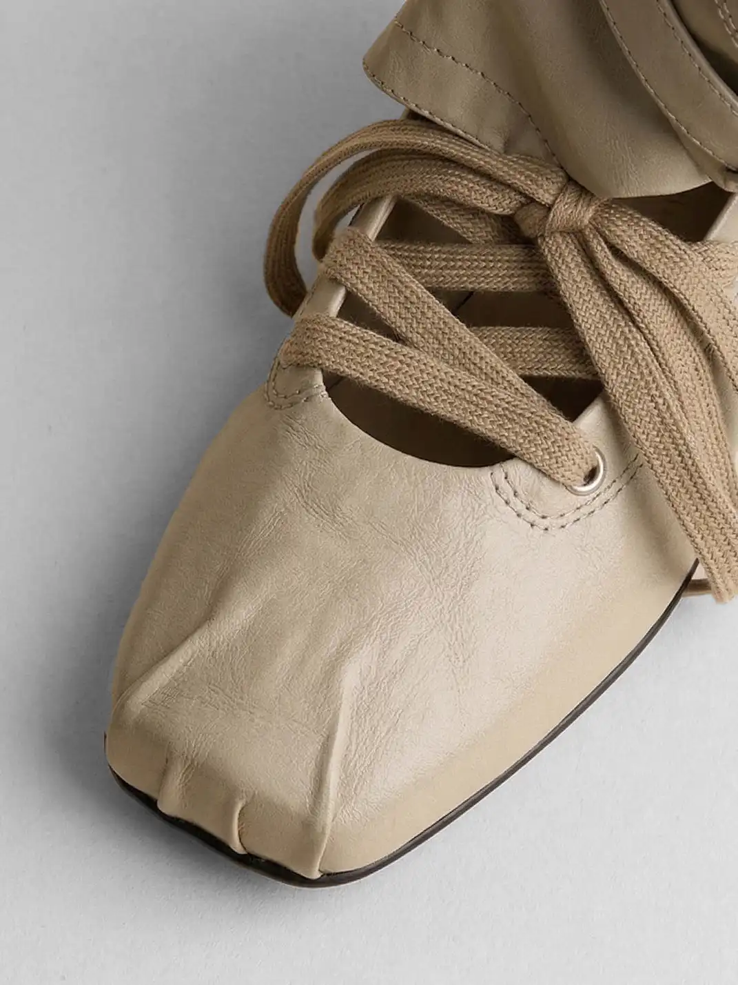 RONG | Detachable Square Toe Bow Sandal Boots