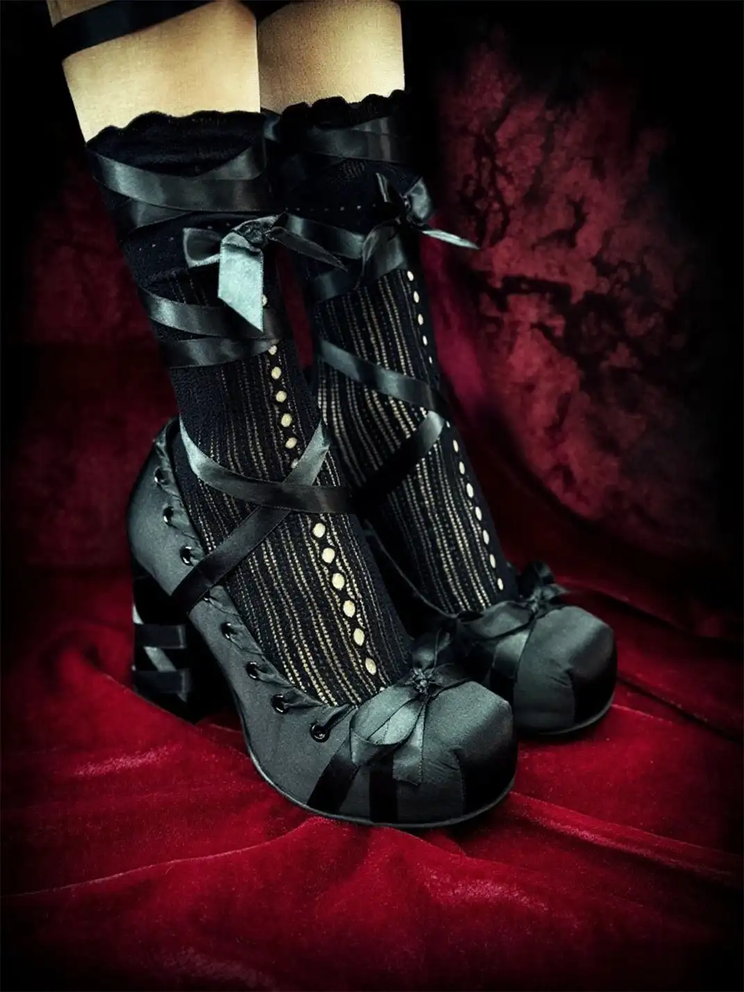 Dolly Bae | Ballet Satin 9CM High Heels