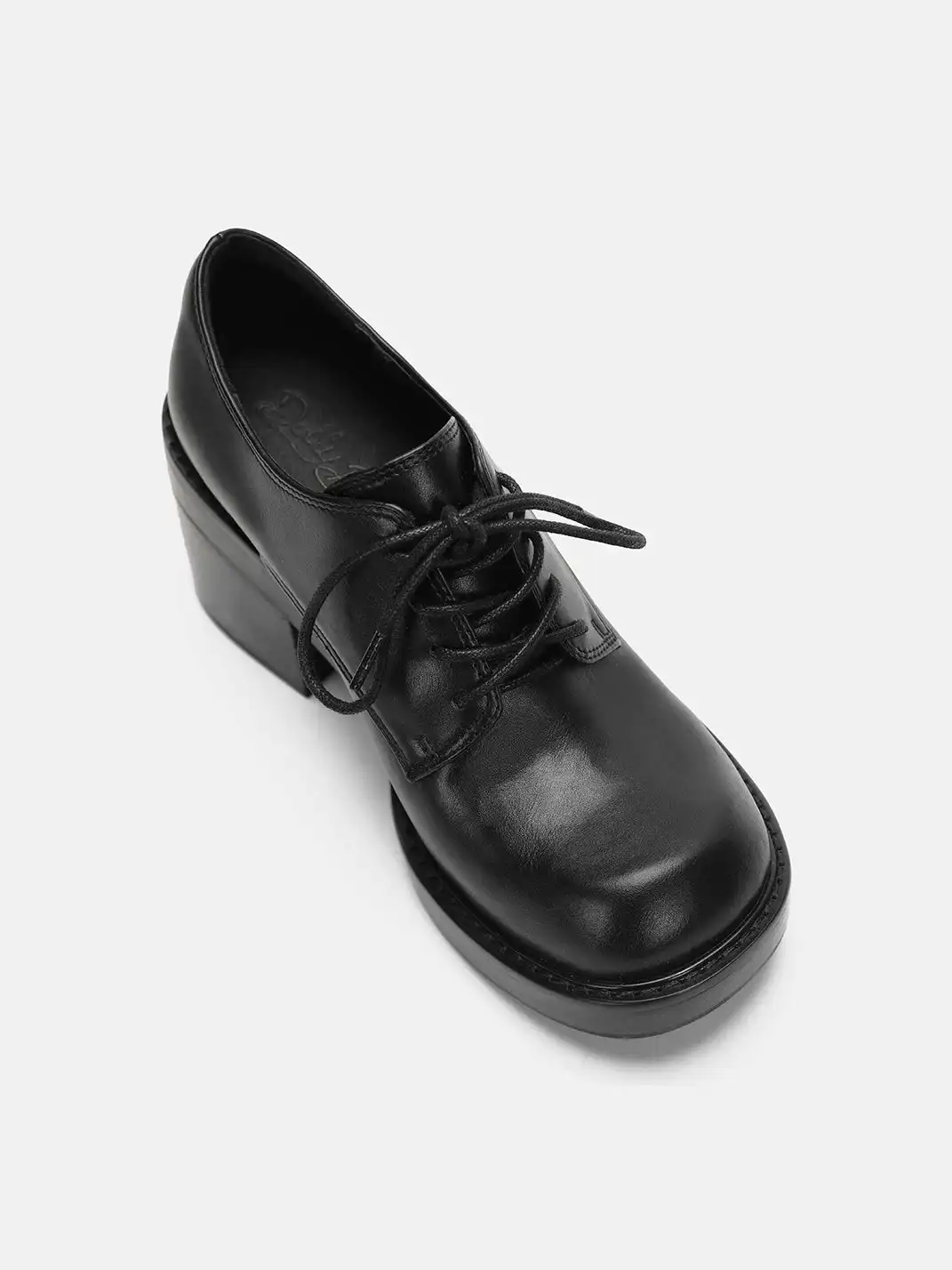 Dolly Bae | Lace-Up Soft Sole Block Heel High Heels