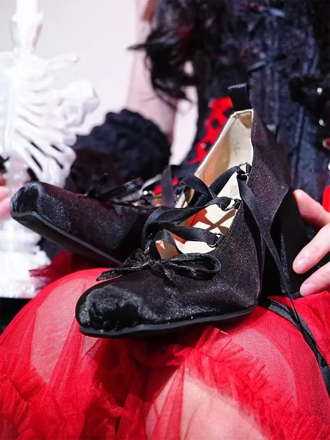 Dolly Bae | Satin Mary Jane 9CM Bow High Heels